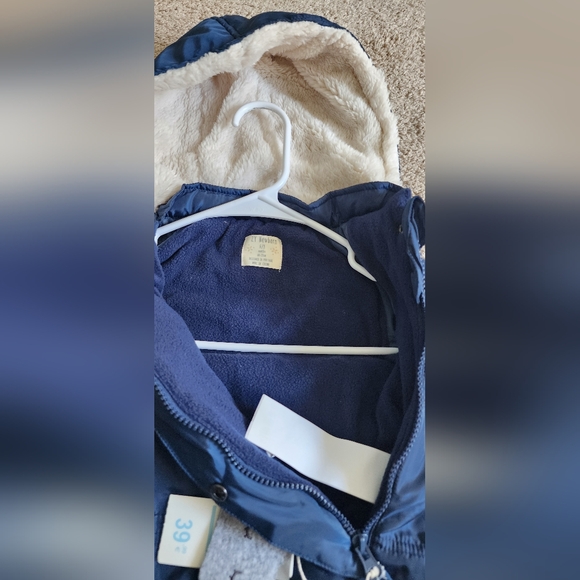 Baby Warm Snowsuit Blue Size 6-9 Months Designed In Portugal Winter lot 4 - Picture 7 of 10